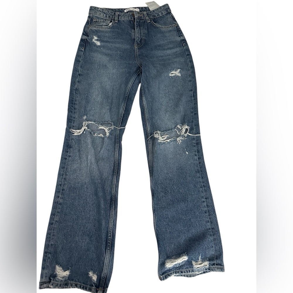 ZARA Ripoed Jeans